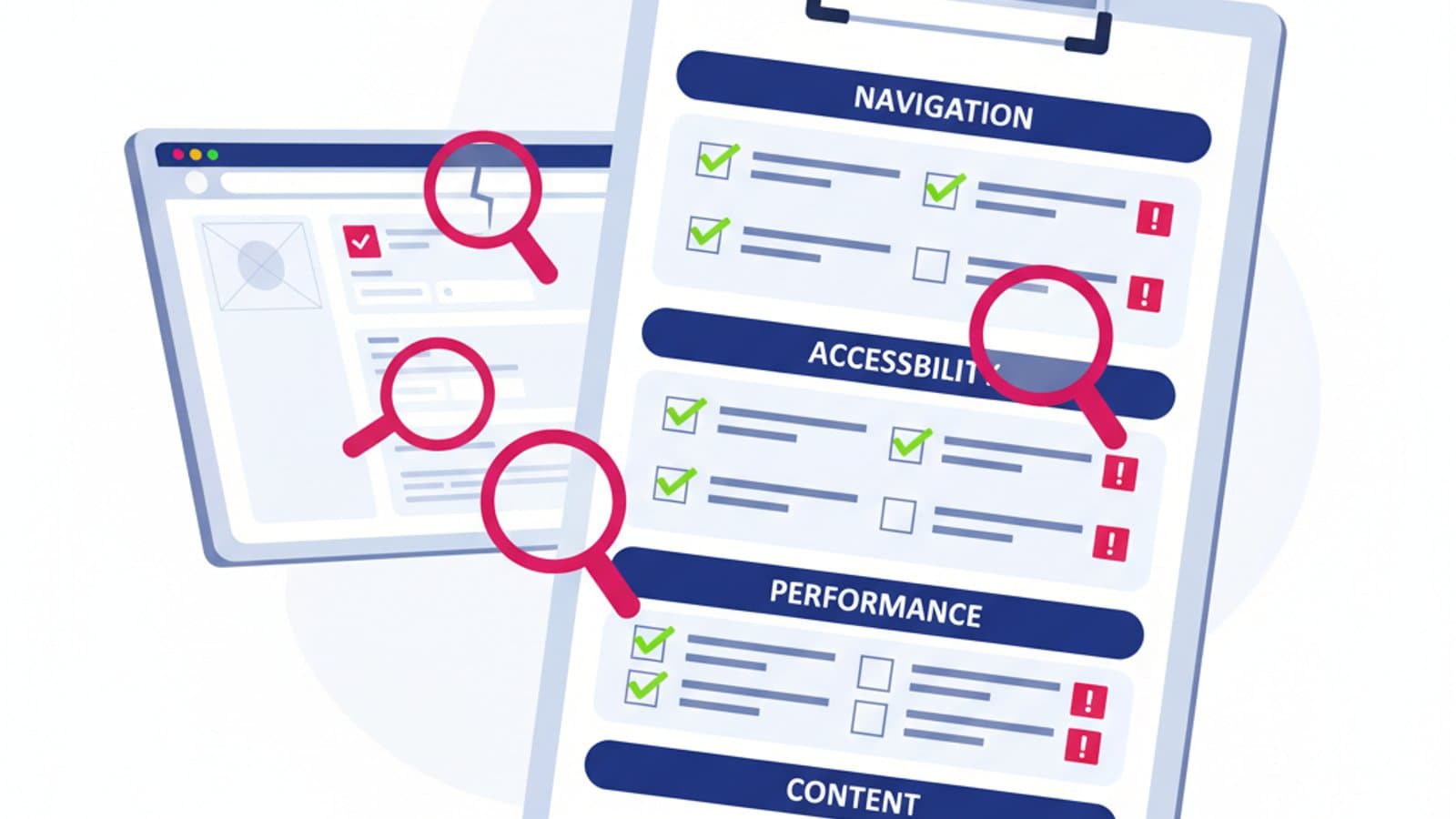 UX Audit — la checklist completa di 50 punti (template gratuito)